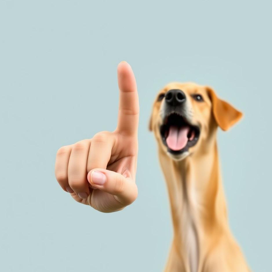 Dream : Wagging your finger