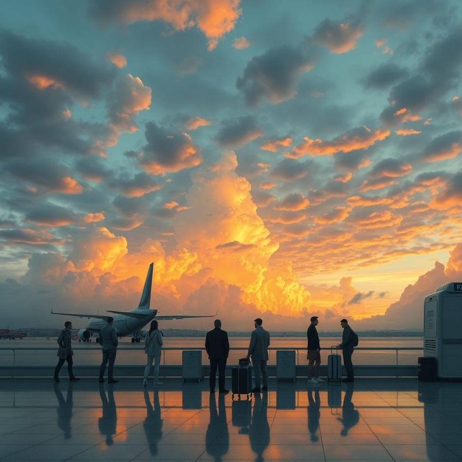 Dream : Waiting at customs in a dream