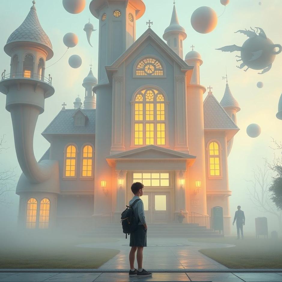 Dream : Waiting at school in a dream