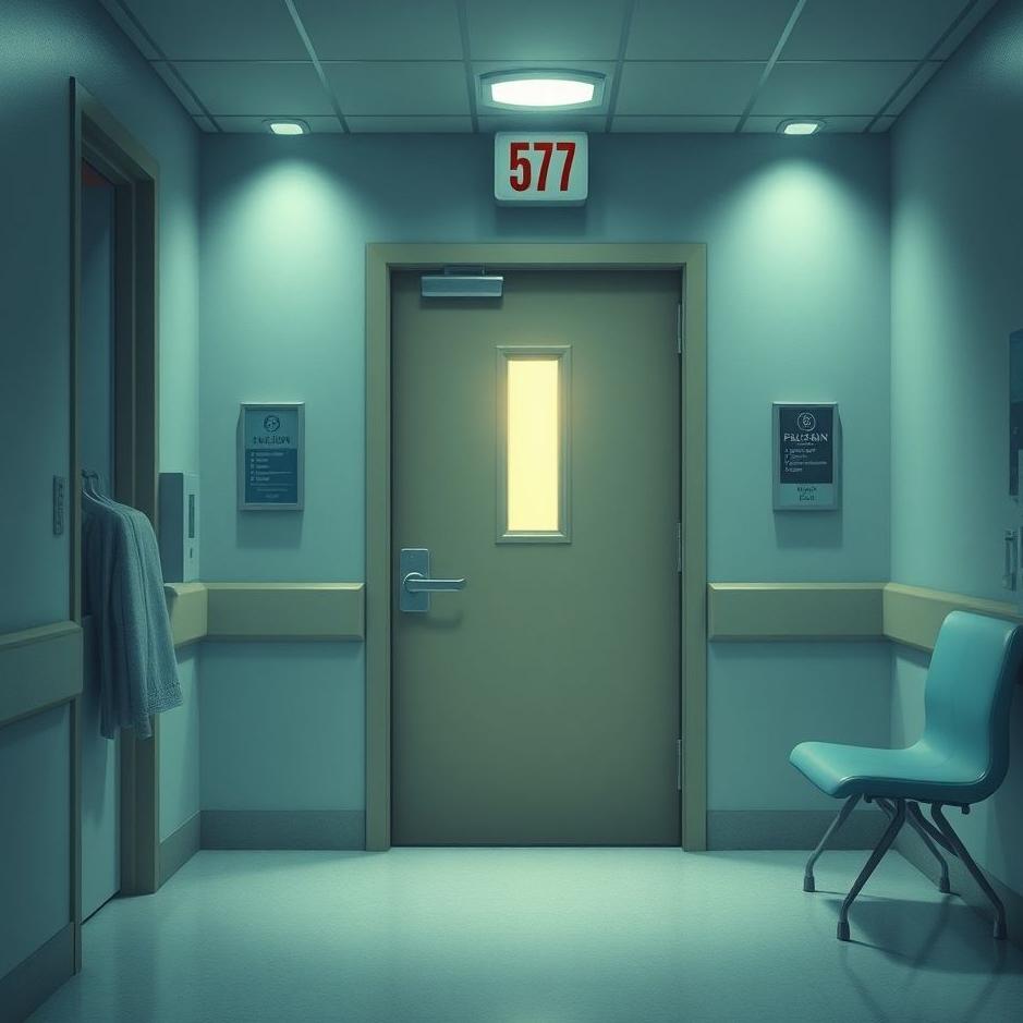 Dream : Waiting at the hospital door in a dream