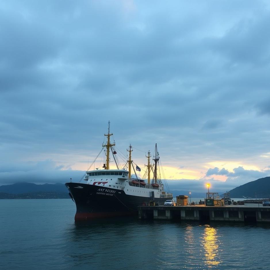 Dream : Waiting at the port in a dream