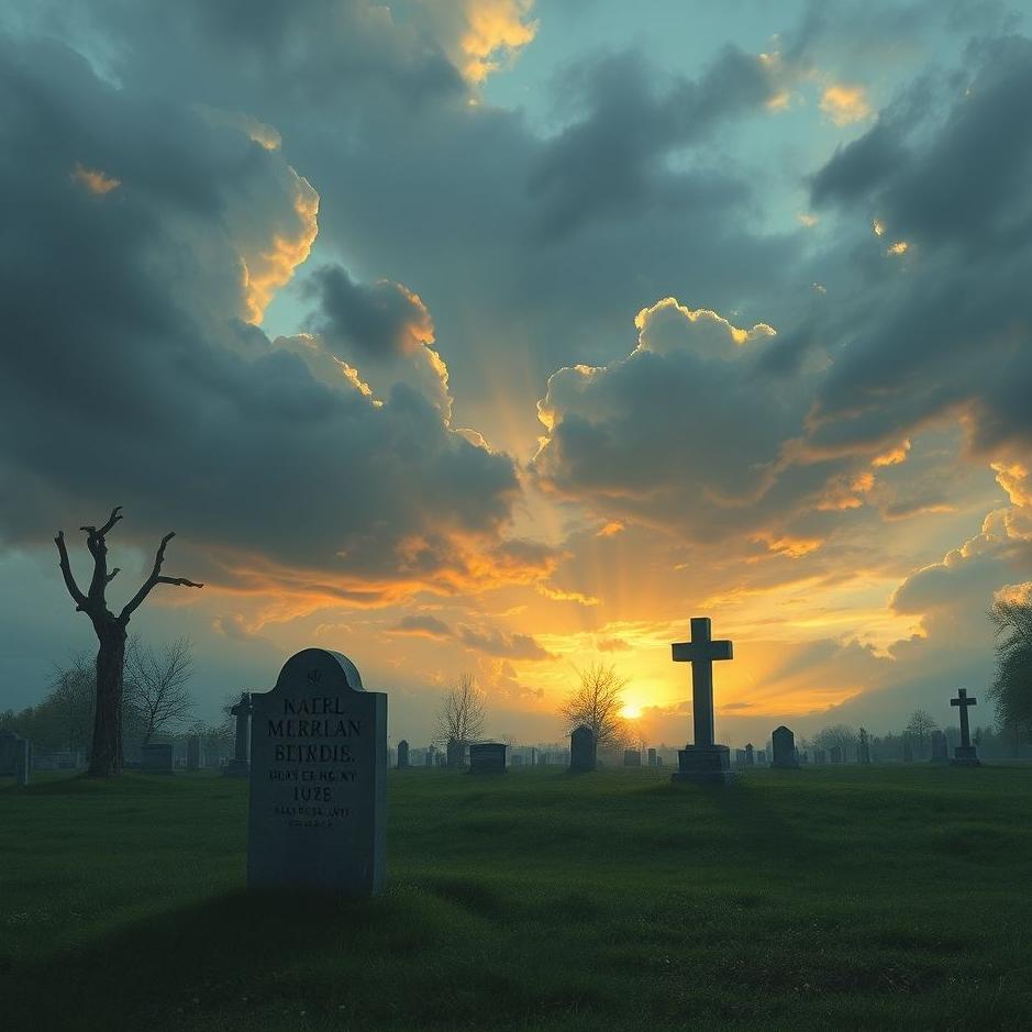 Dream : Waiting by the grave in a dream