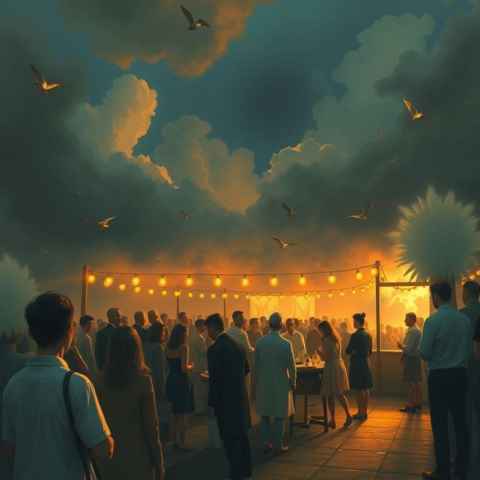 Dream : Waiting for a crowded guest in a dream