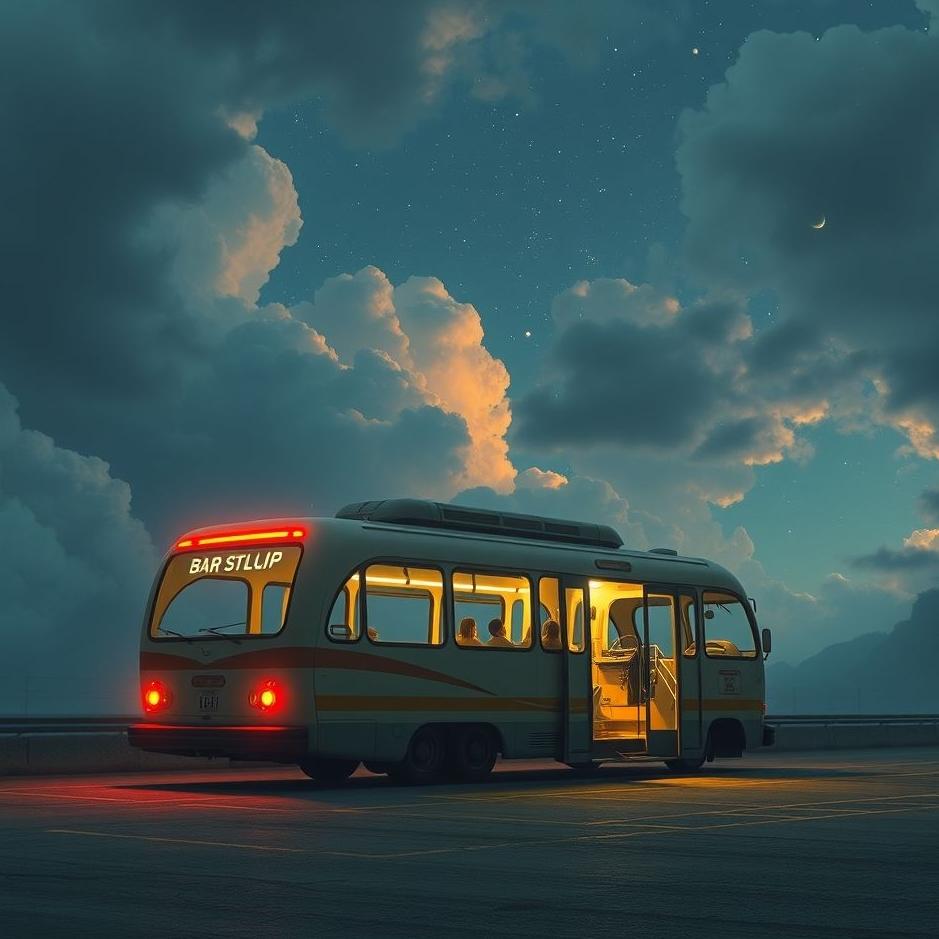 Dream : Waiting for a shuttle in a dream