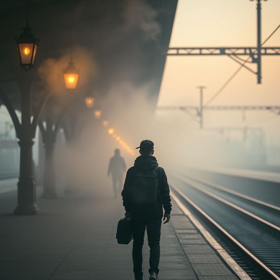 Dream : Waiting for a train at the station in a dream