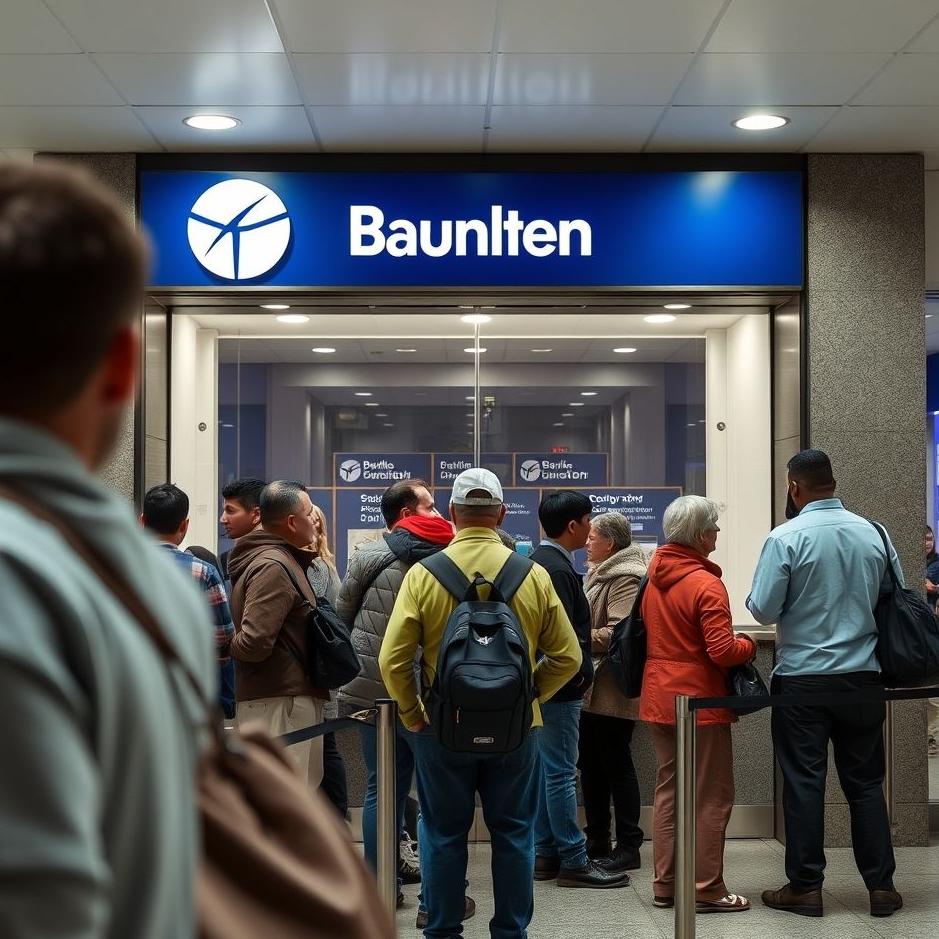 Dream : Waiting in a bank queue 