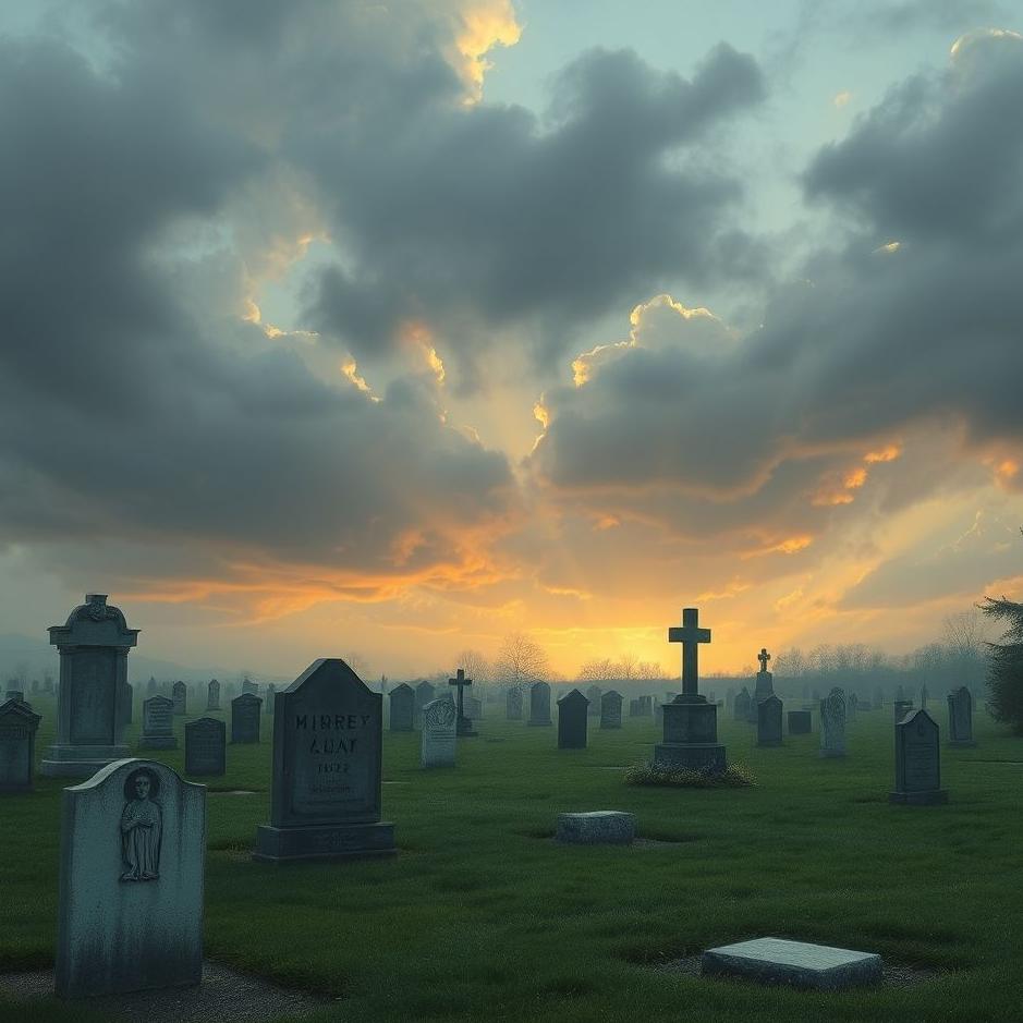 Dream : Waiting in a cemetery in a dream