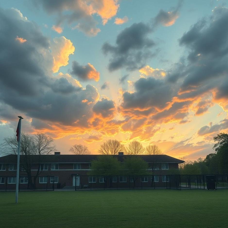 Dream : Waiting in a schoolyard in a dream