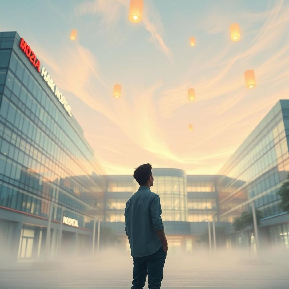 Dream : Waiting in front of a hospital in a dream
