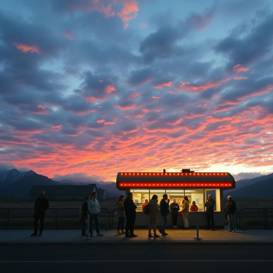 Dream : Waiting in line in a dream