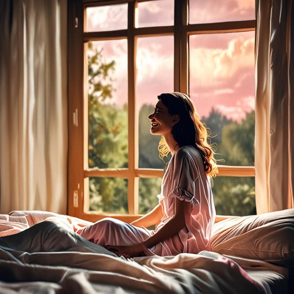 Dream : Waking up happy in a dream