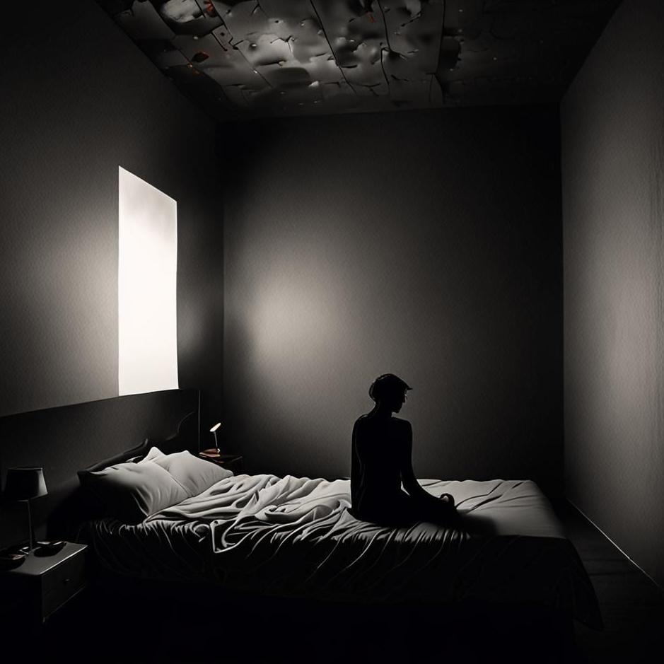 Dream : Waking up in a dark room in a dream