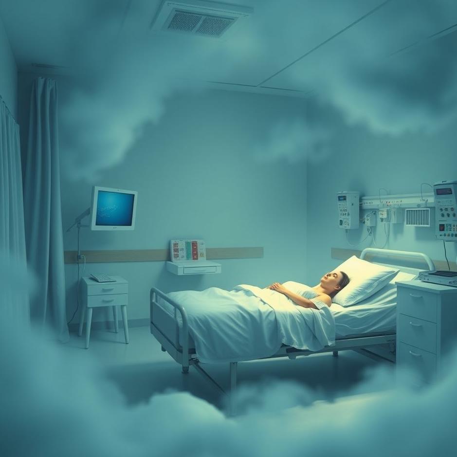 Dream : Waking up in a hospital in a dream