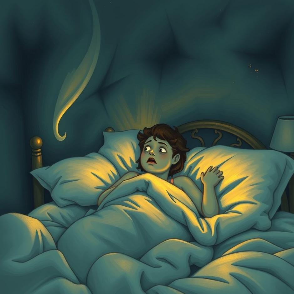 Dream : Waking up scared in a dream