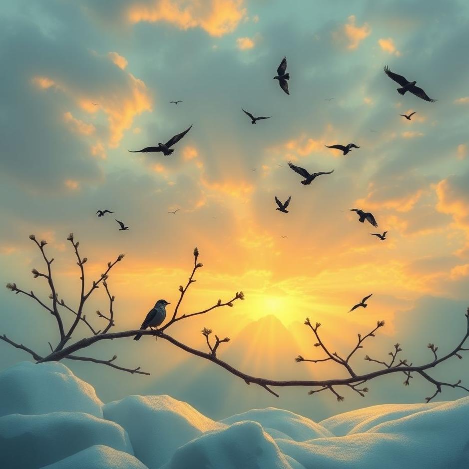 Dream : Waking up to the sound of birds in a dream