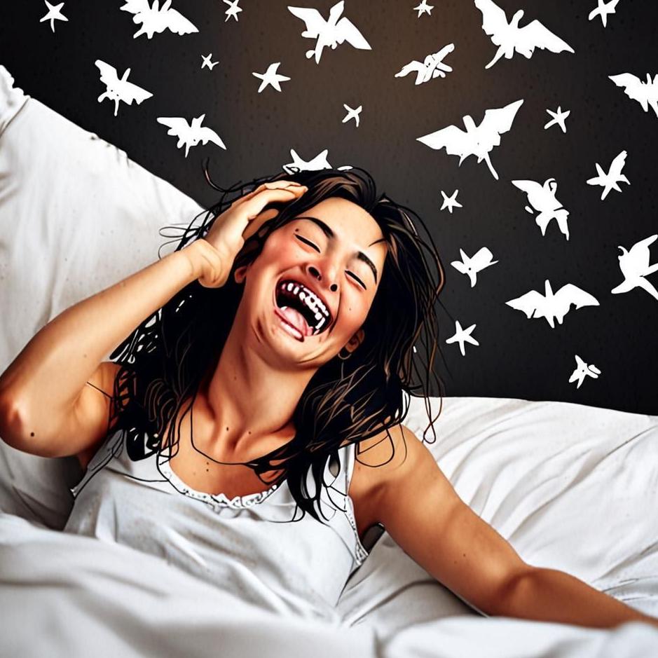 Dream : Waking up while laughing in a dream