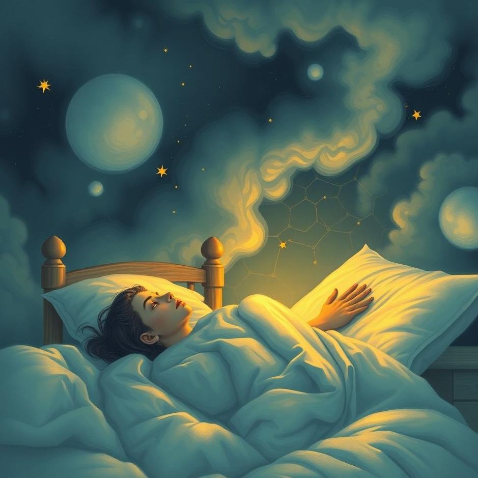 Dream : Waking up with a voice in a dream