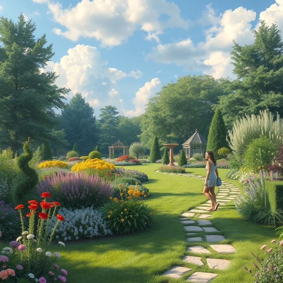Dream Dictionary : Walk around the garden in the dream