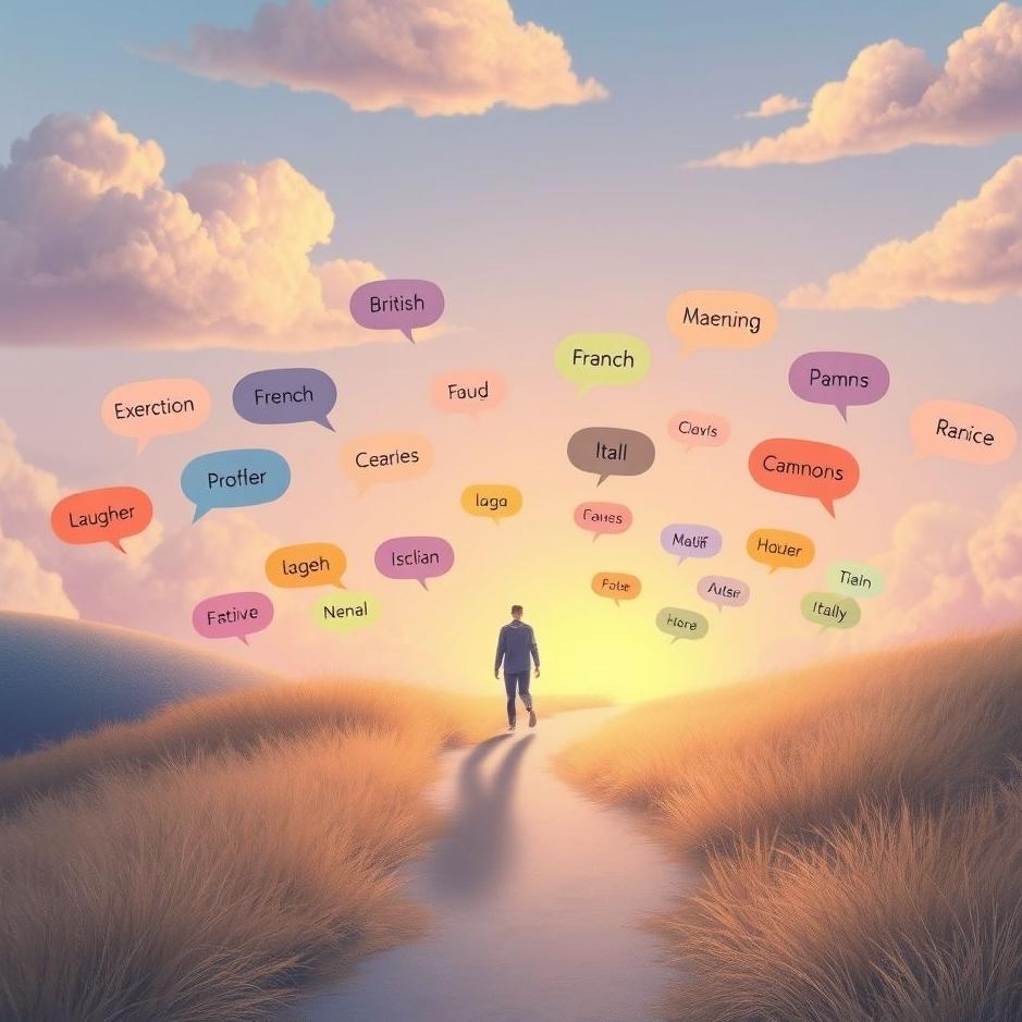 Dream : Walk by accents in the dream