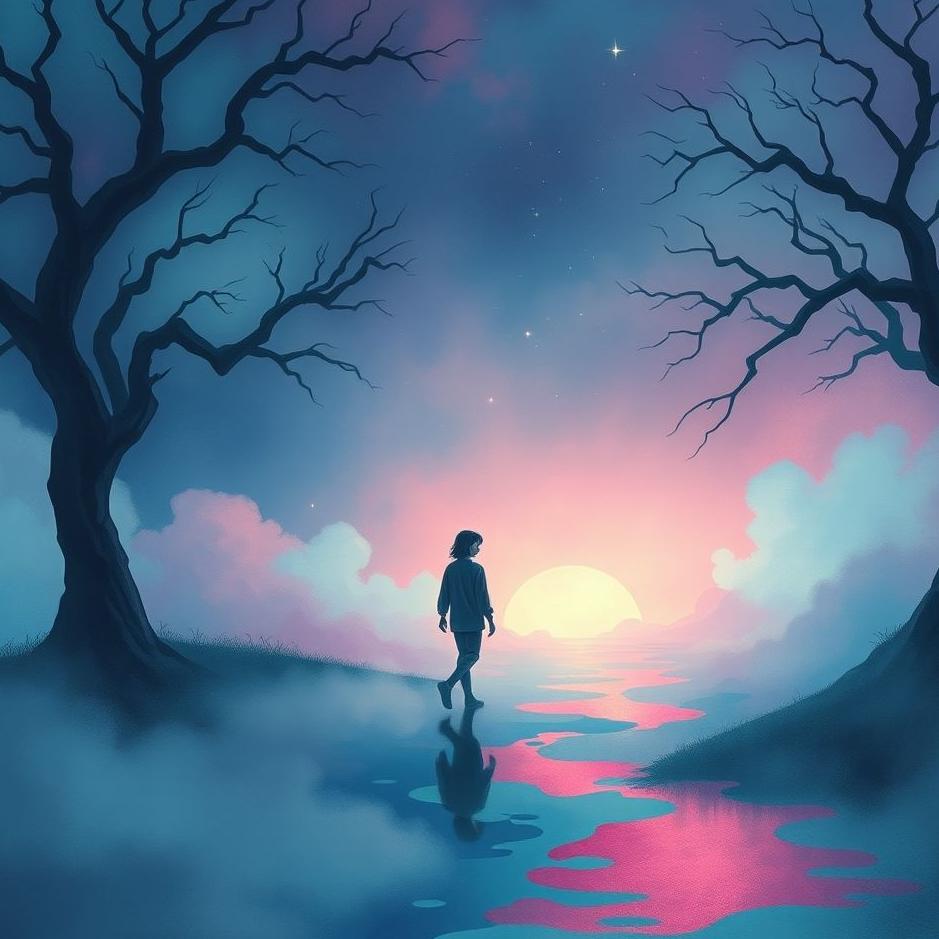 Dream : Walk by crying in the dream