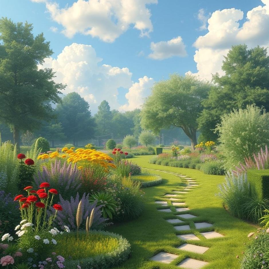 Dream : Walk in the garden in the dream