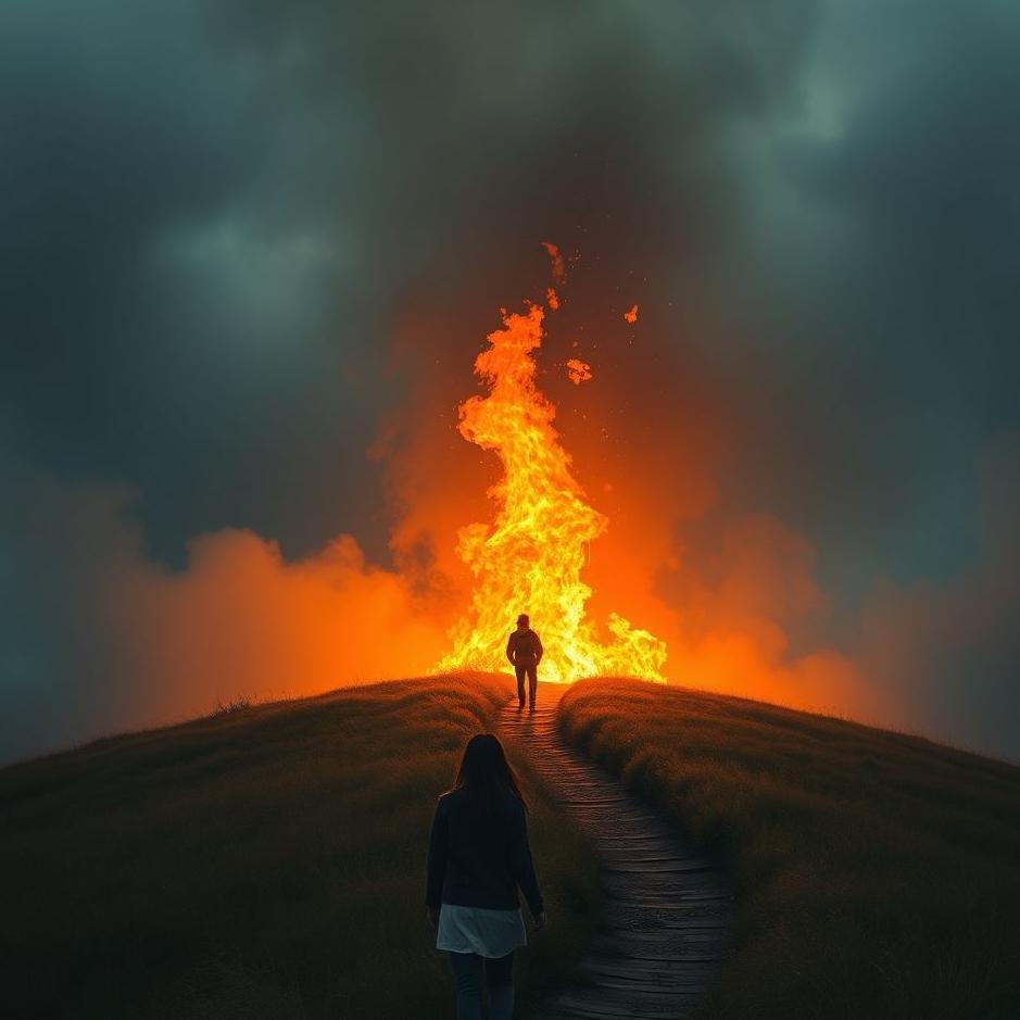 Dream : Walk towards fire in the dream