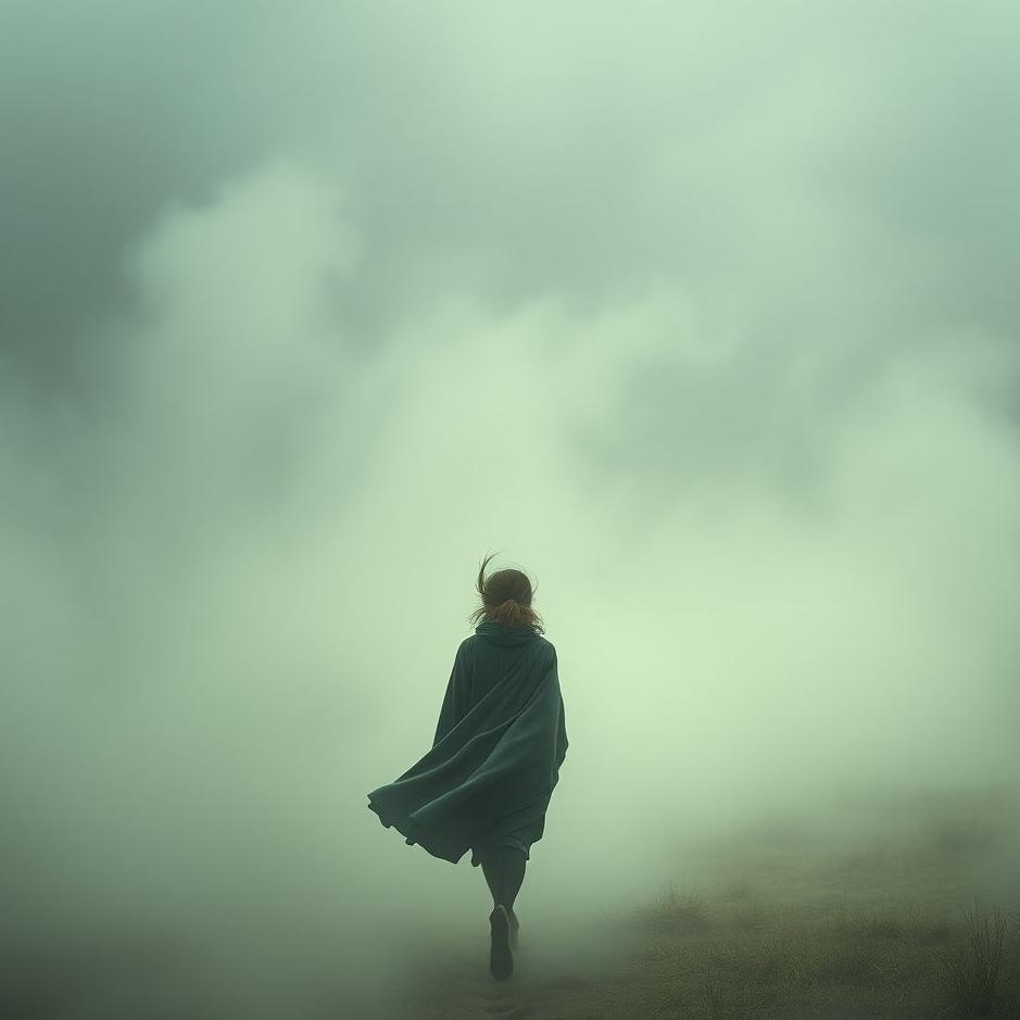 Dream : Walking against a strong wind in a dream