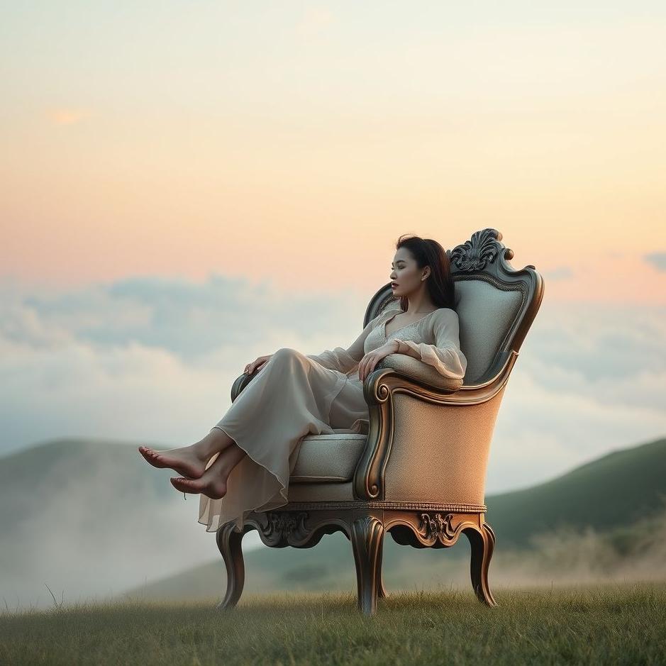 Dream : Walking around in a chair in a dream