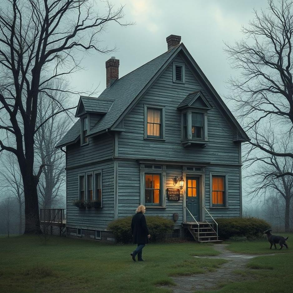 Dream : Walking around in an old house in a dream