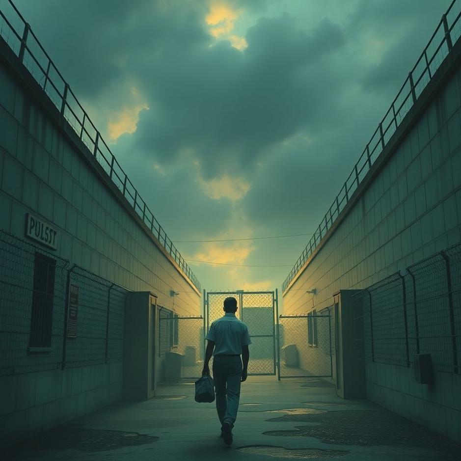 Dream : Walking around in prison in a dream