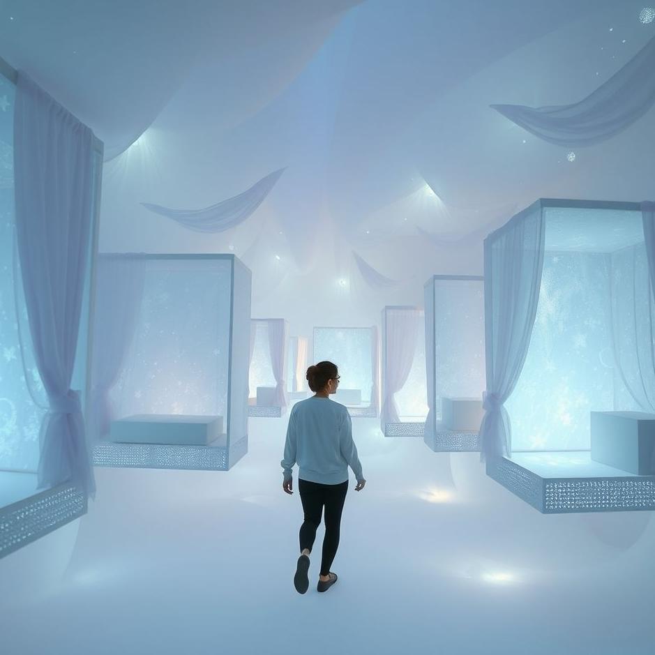 Dream : Walking around rooms in a dream