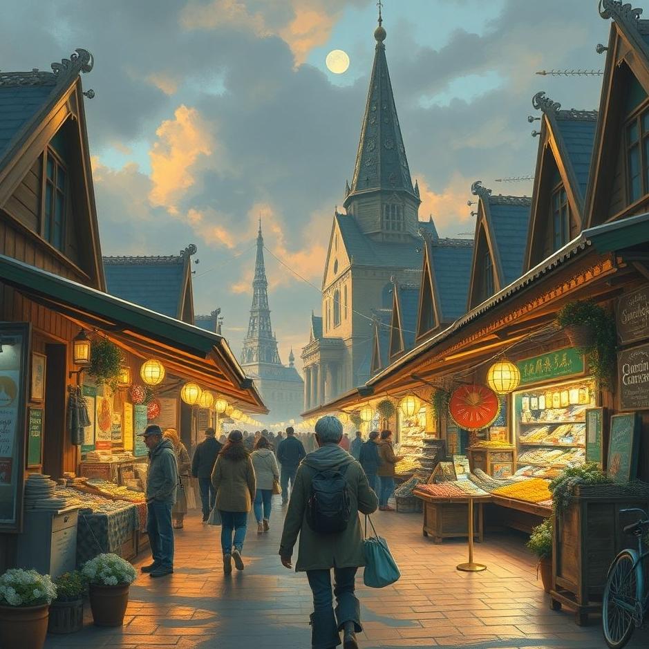Dream Dictionary : Walking around the marketplace in a dream