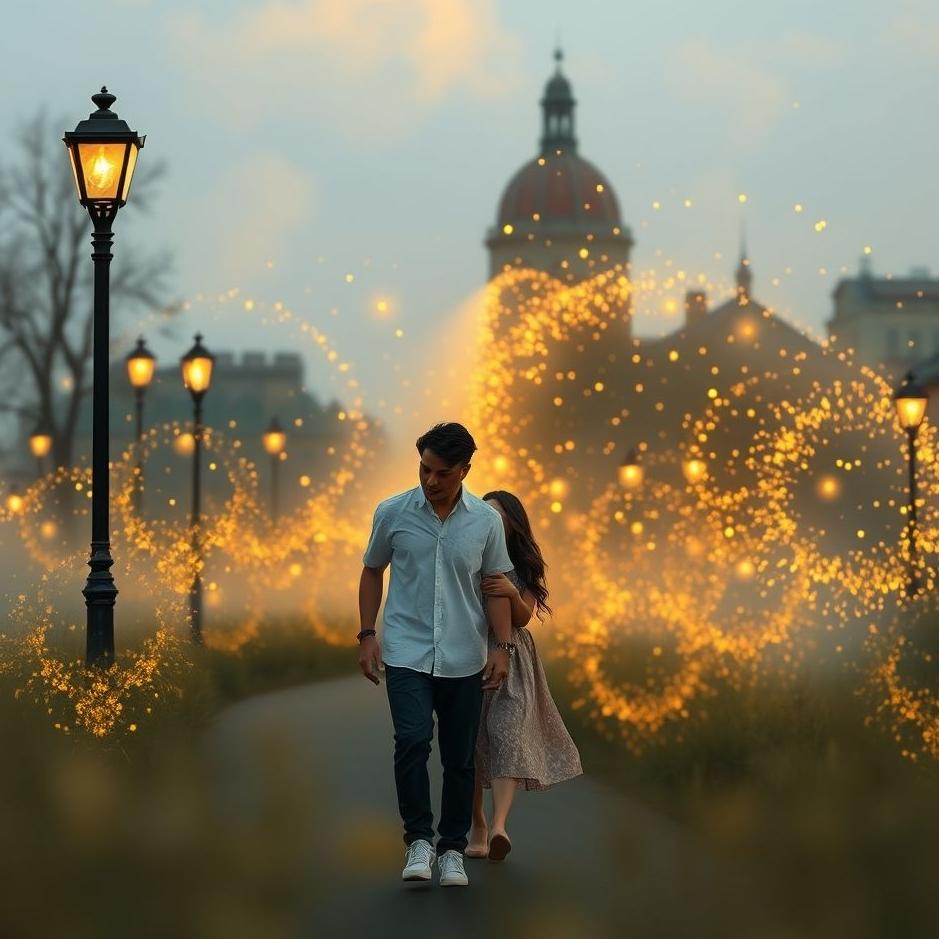 Dream : Walking around with the girl you love in a dream