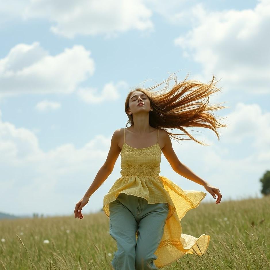 Dream : Walking around with your hair open in a dream