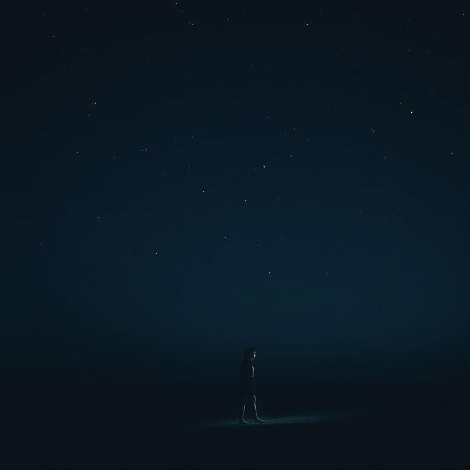 Dream : Walking barefoot at night in a dream