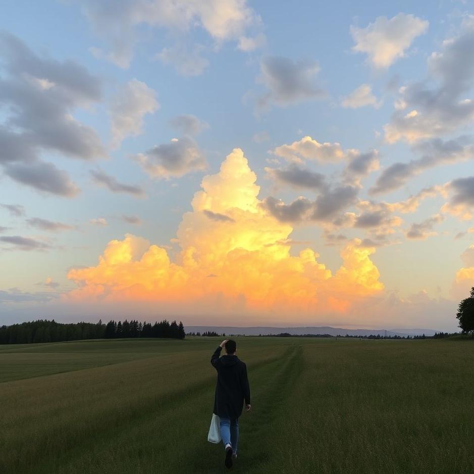 Dream : Walking behind the dream