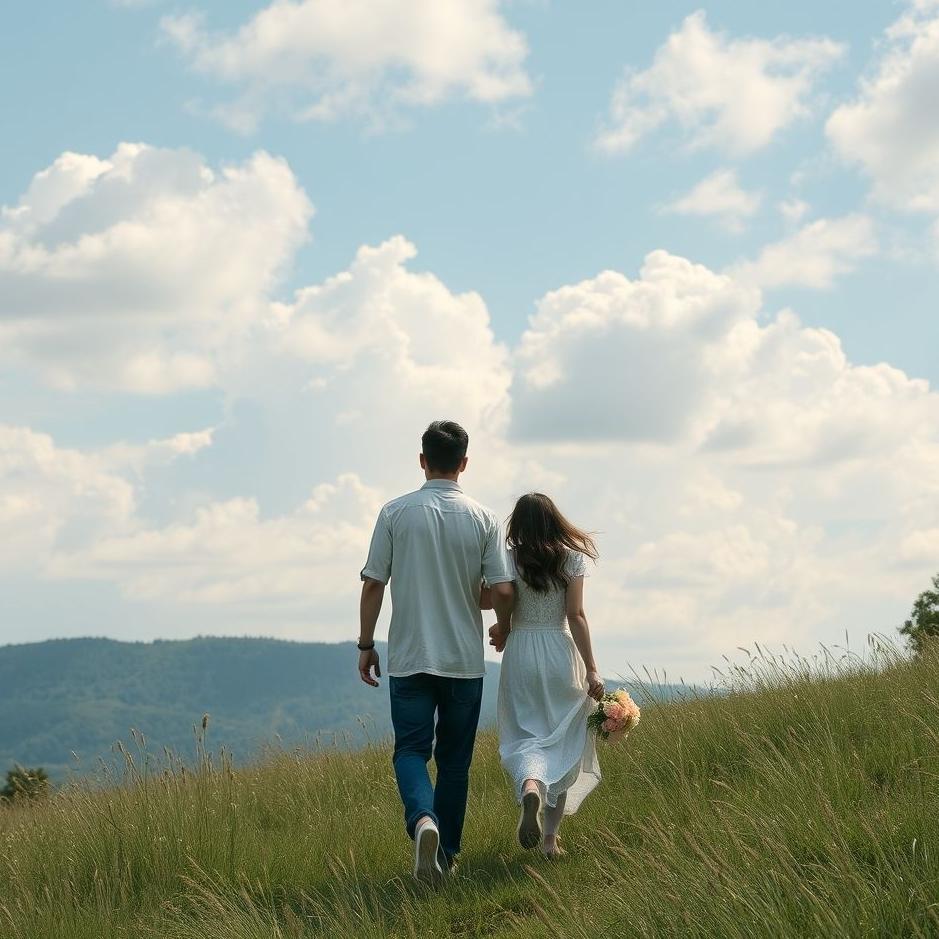 Dream : Walking behind your loved one in a dream