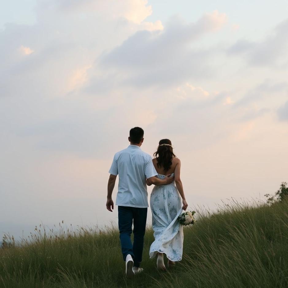 Dream : Walking behind your lover in a dream