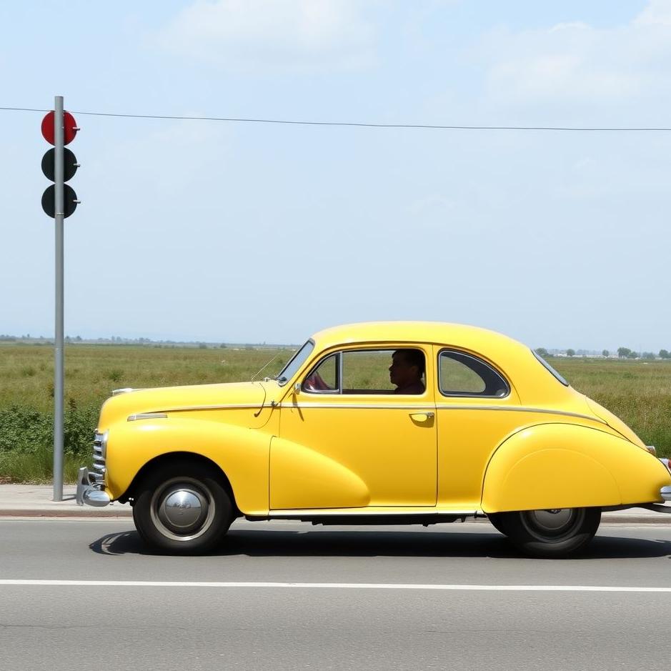 Dream : Walking by car