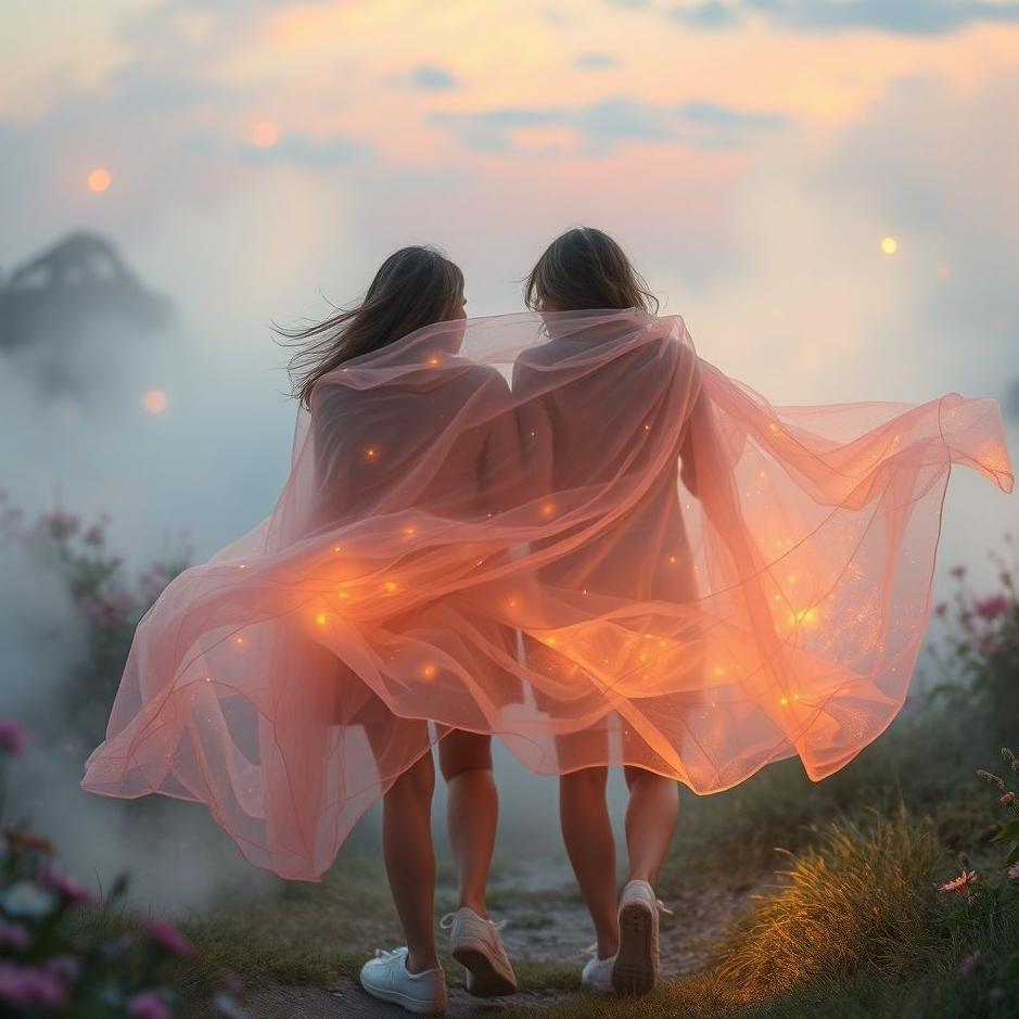 Dream : Walking by wrapping your friend in the dream