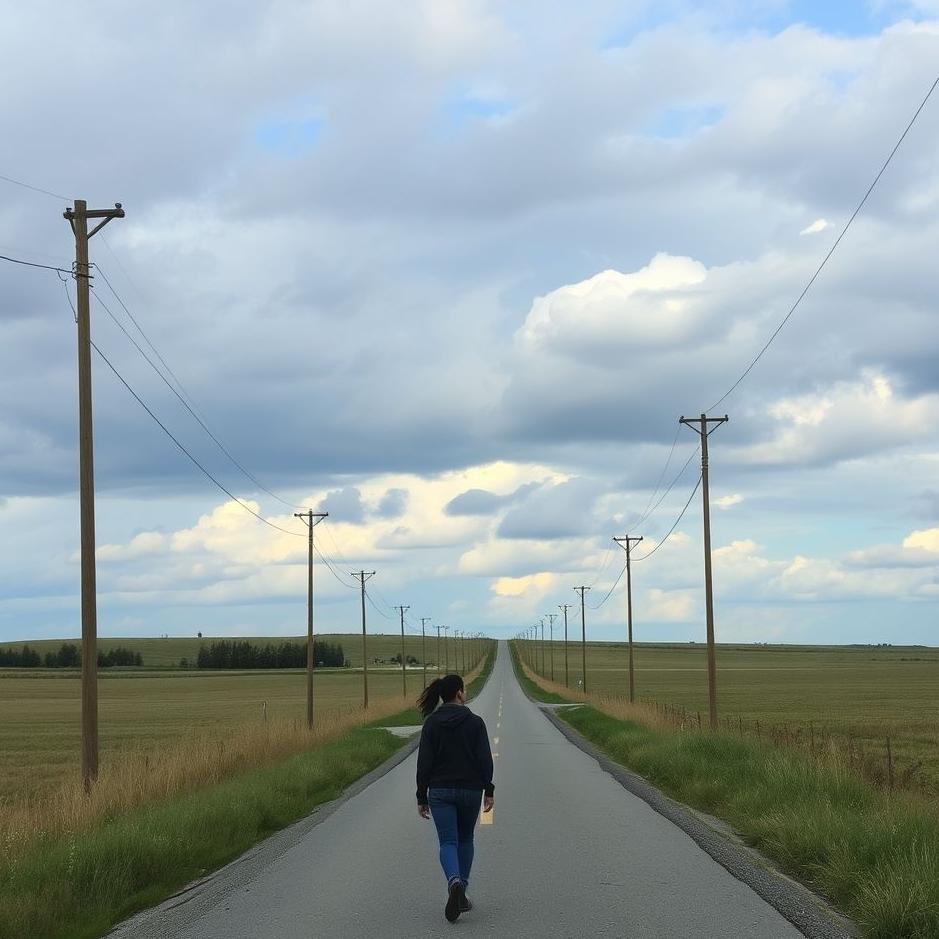 Dream : Walking down an unfamiliar road 