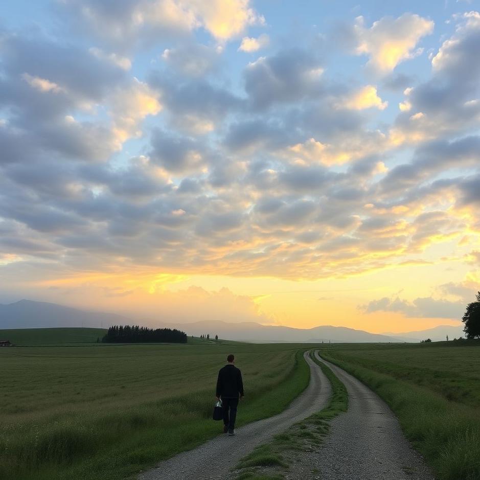 Dream : Walking for miles in a dream