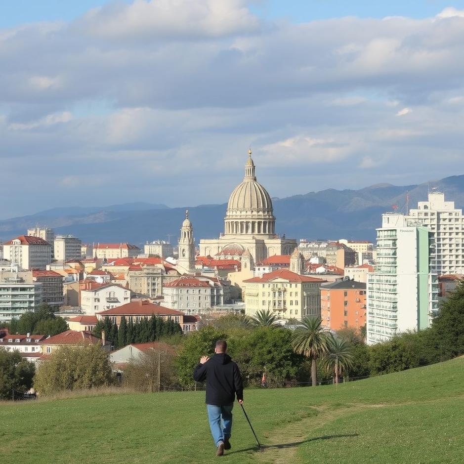 Dream : Walking from one city to another 