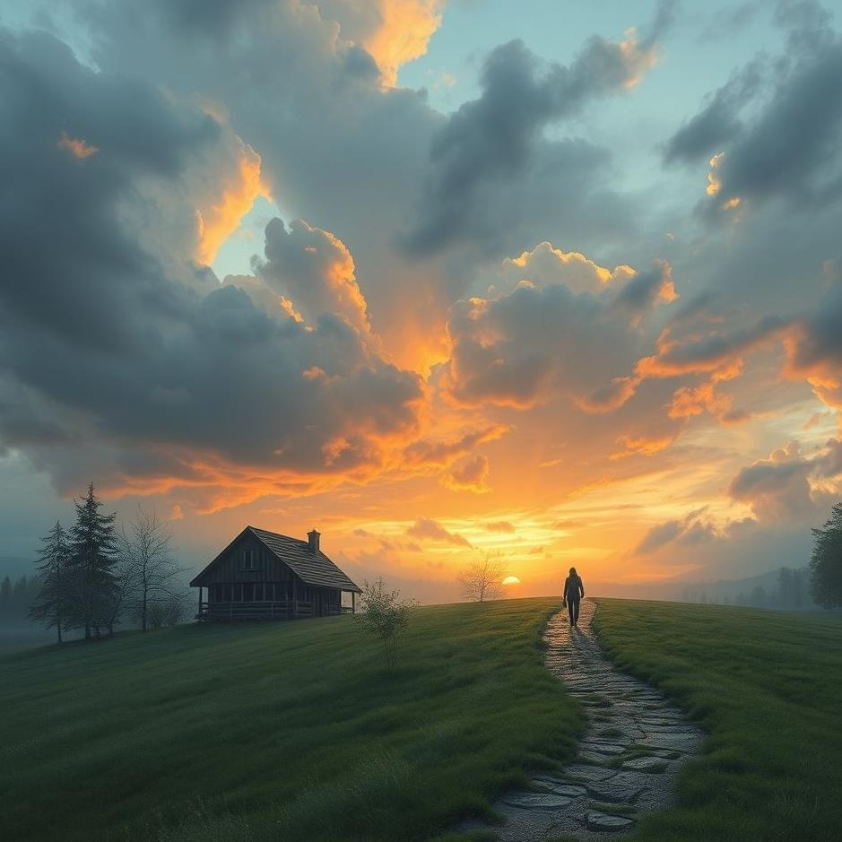 Dream : Walking home in a dream