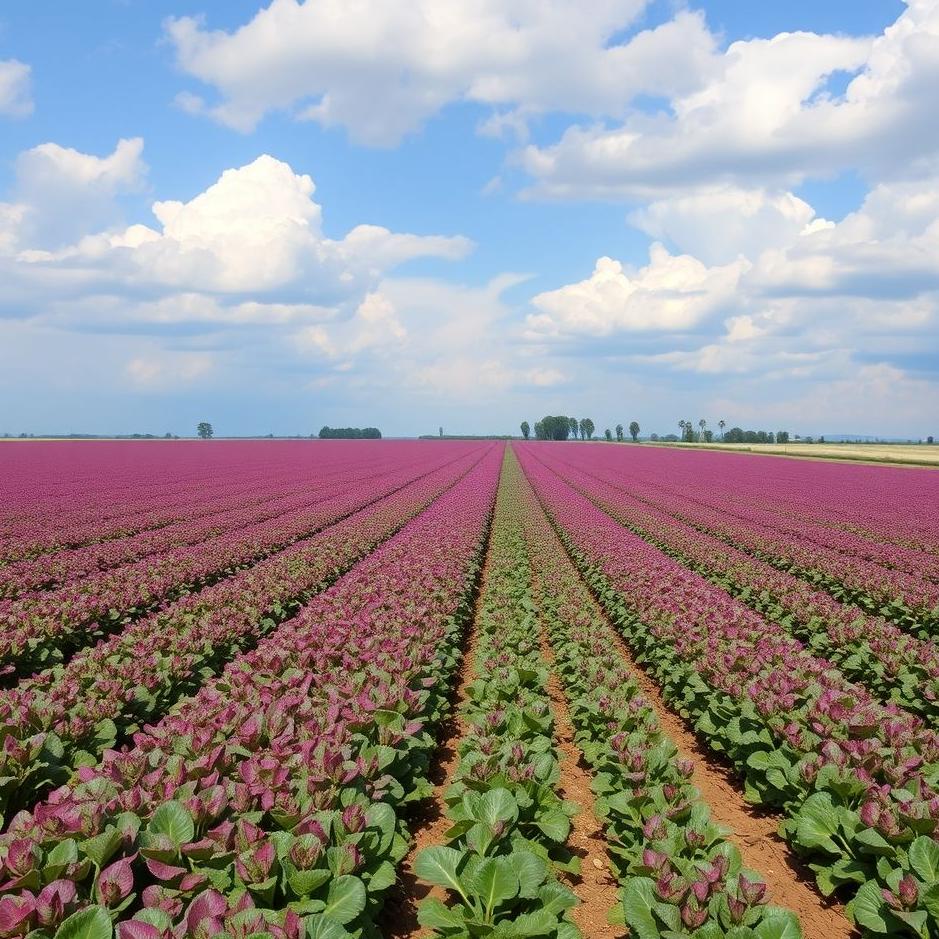 Dream : Walking in a beet field in a dream