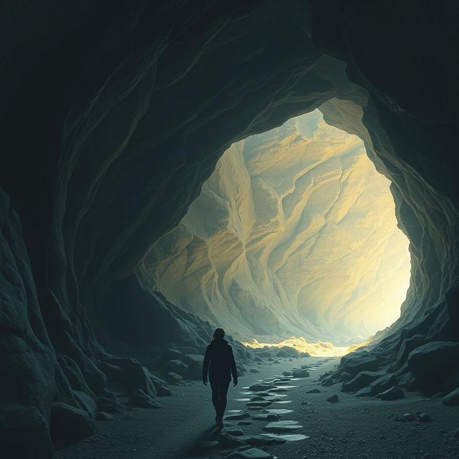 Dream : Walking in a cave in a dream