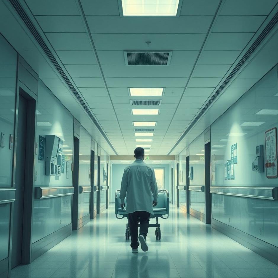 Dream : Walking in a hospital in a dream