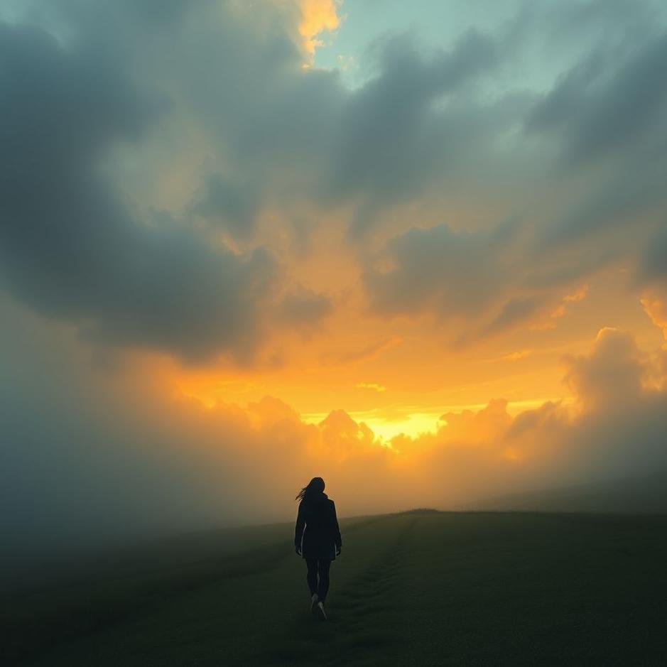 Dream : Walking in fear in a dream