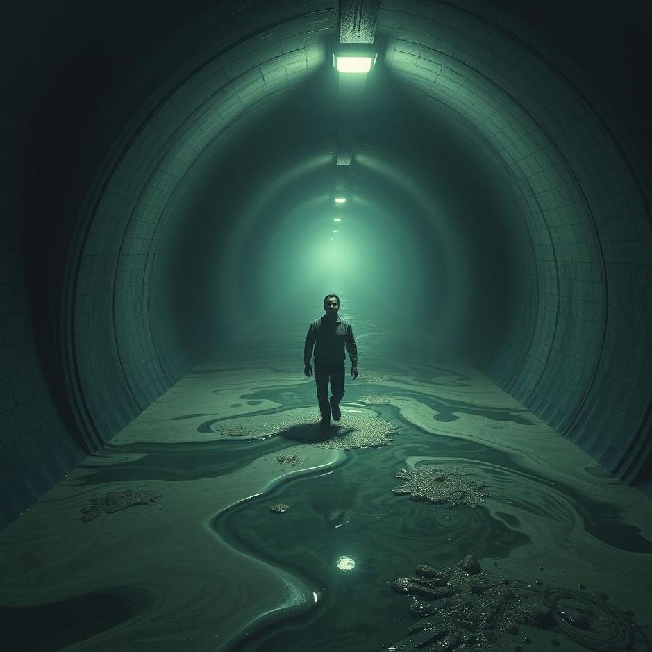 Dream : Walking in sewage in a dream