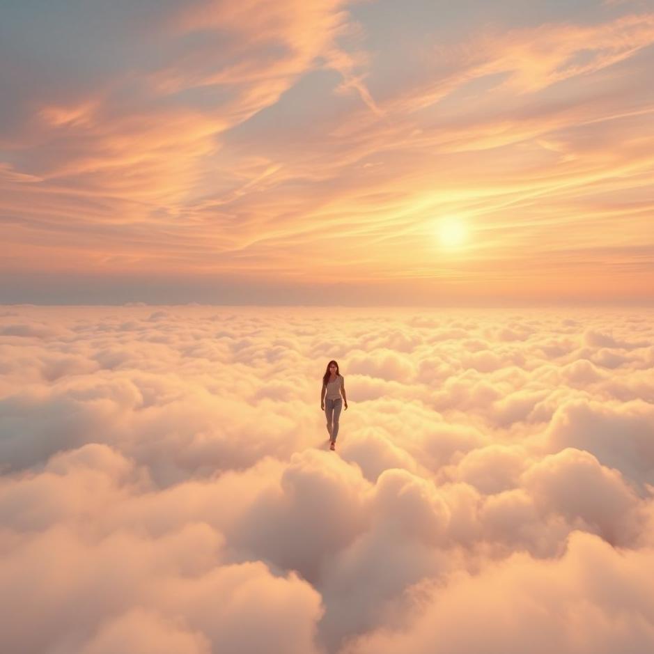 Dream : Walking in the cloud 